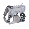 Tactical Dog Harness For Small Medium Large Dog; Dog Harness Vest With Soft Padded And D-Ring Collar