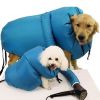 Dog Drying Coat; Pet Drying Bag Use With Dog Blower Grooming Dryer; Protable Fast Easy Blower