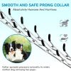 Dog Prong Collar; Adjustable Dog Training Collar For Medium Large Dogs; Pet Collar